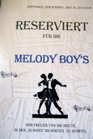 Les Melody Boy's en Autriche 2008